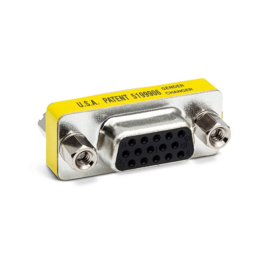 Hosa Technology DE15 to Same VGA Coupler Other Sky Music