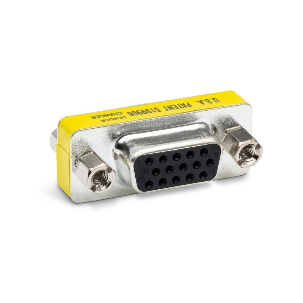 Hosa Technology DE15 to Same VGA Coupler Other Sky Music