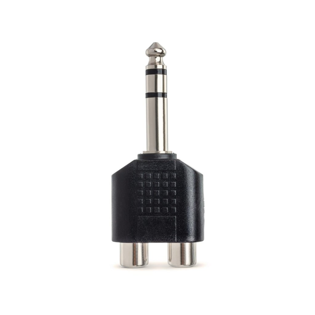 Hosa Technology Dual RCA to 1/4 in TRS Adaptor Other Sky Music