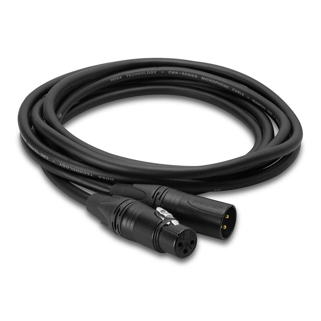 Hosa Technology Elite Mic Cable 5Ft Cables Sky Music