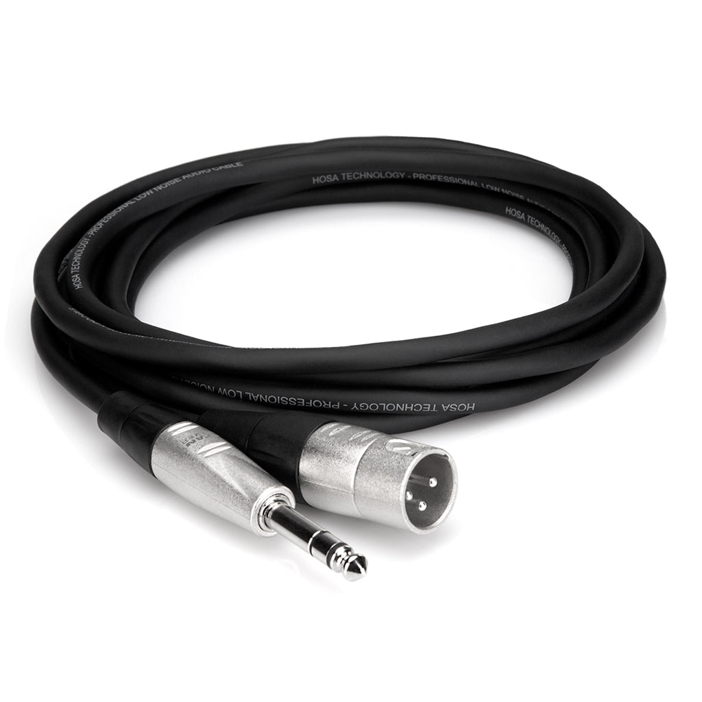 Hosa Technology HSX050 Pro Cable 1/4 TRS - XLR3 Cables Sky Music