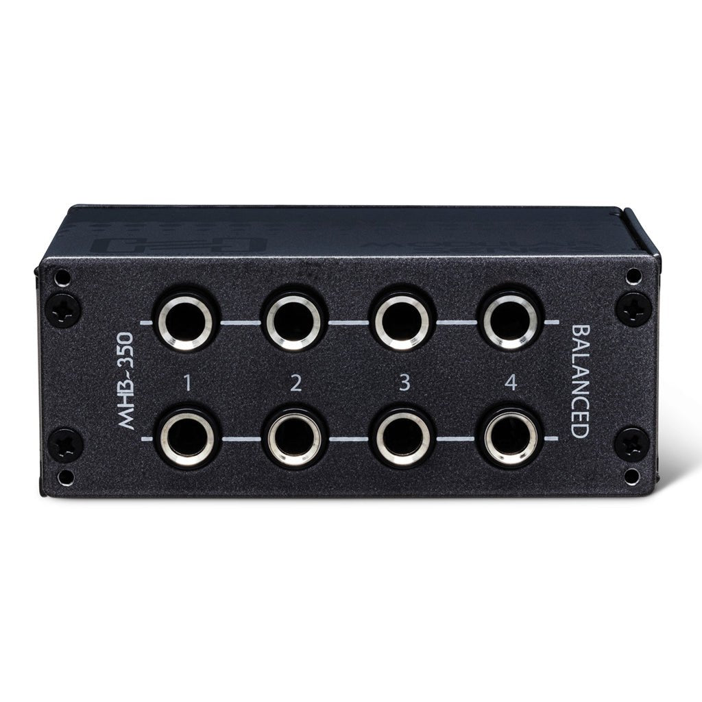 Hosa Technology Modular Patchbay 1/4 TRS Signal Processing Sky Music
