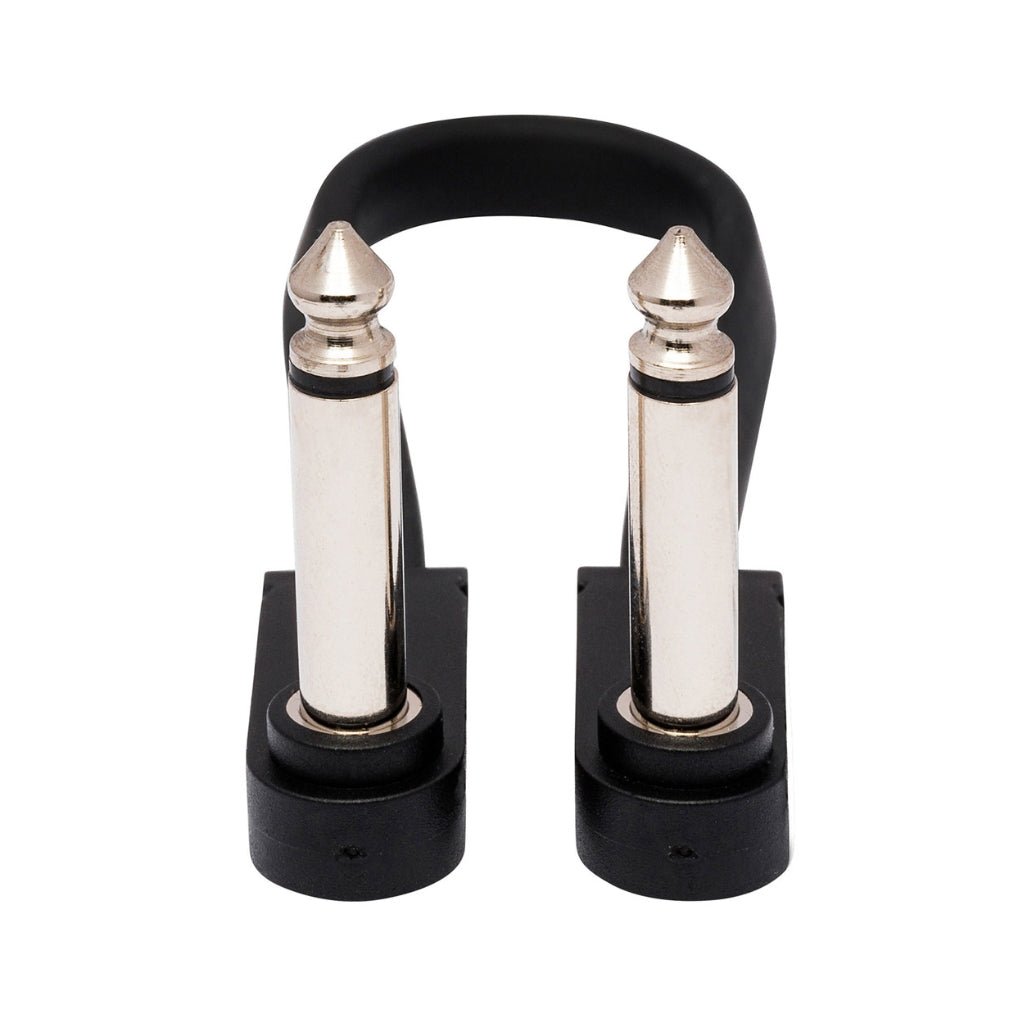 Hosa Technology Molded Low-profile Right-angle to Same Guitar Patch Cable 3ft Cables Sky Music