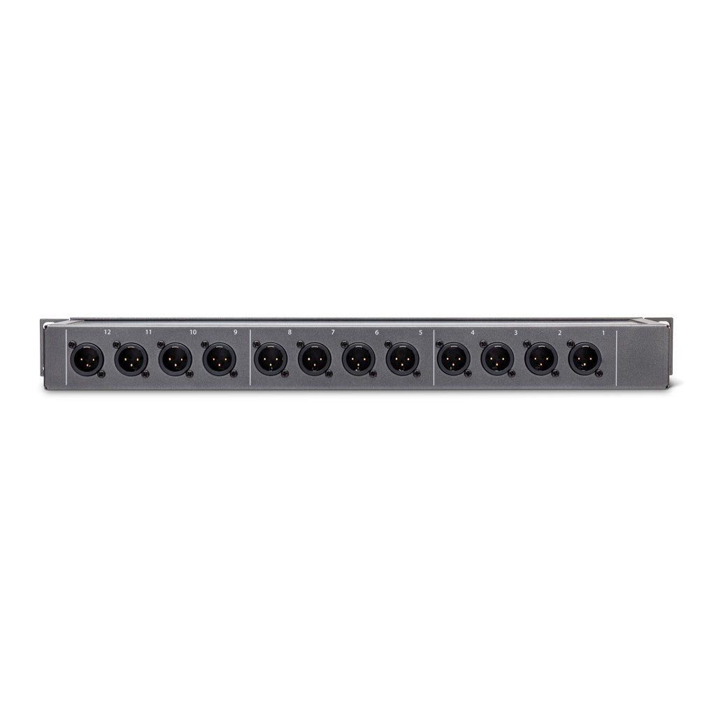 Hosa Technology Patchbay XLR3F - XLR3M Signal Processing Sky Music