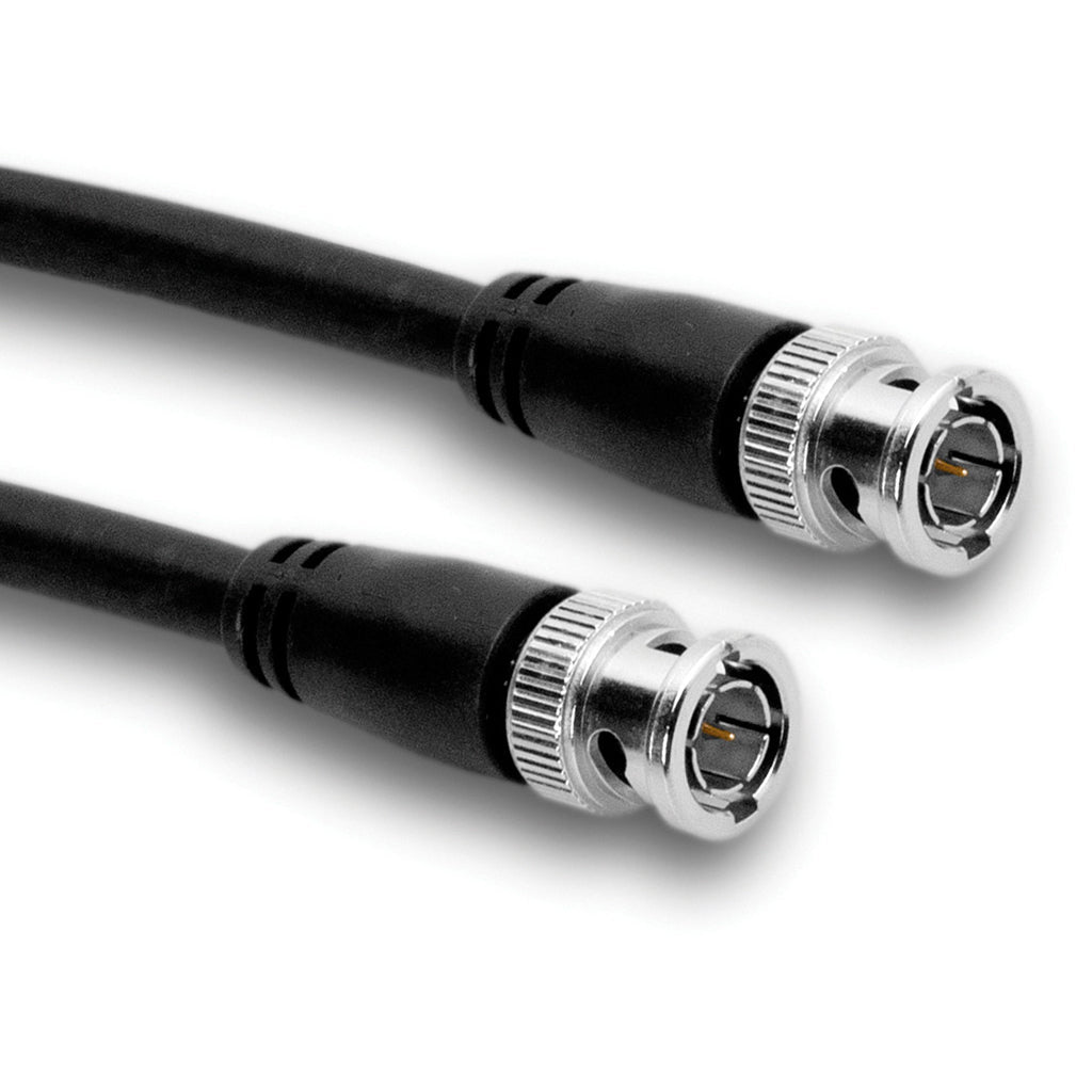 Hosa Technology Pro 75-Ohm Coax BNC-BNC 100Ft Cables Sky Music