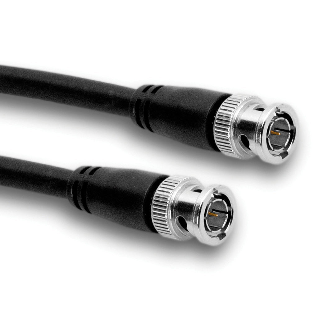 Hosa Technology Pro 75-Ohm Coax BNC-BNC 50Ft Cables Sky Music