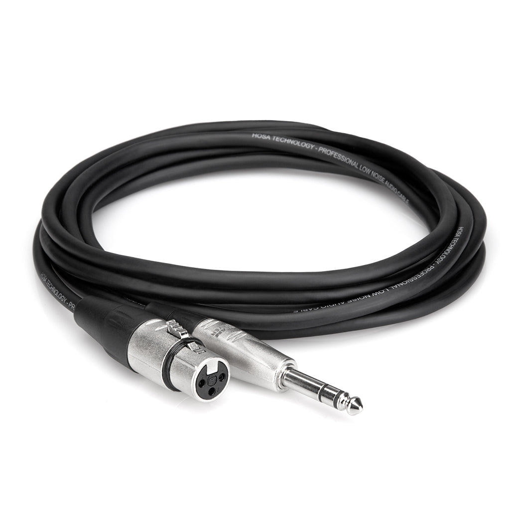 Hosa Technology Pro Bal Int XLR3F-1/4 TR Cables Sky Music