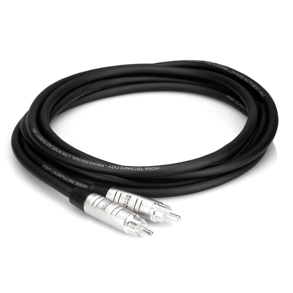 Hosa Technology Pro Cable RCA - RCA 100Ft Cables Sky Music