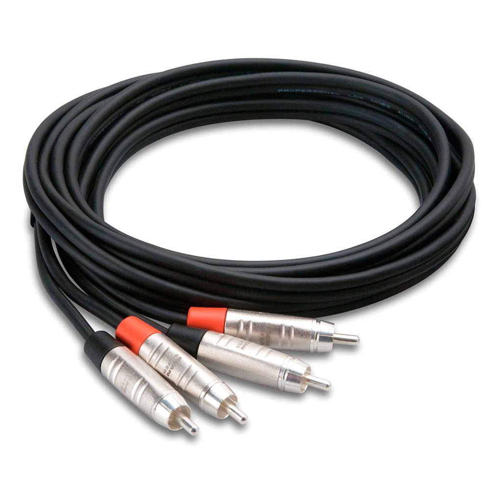 Hosa Technology Pro Dual Cable RCA - RCA 20Ft Cables Sky Music