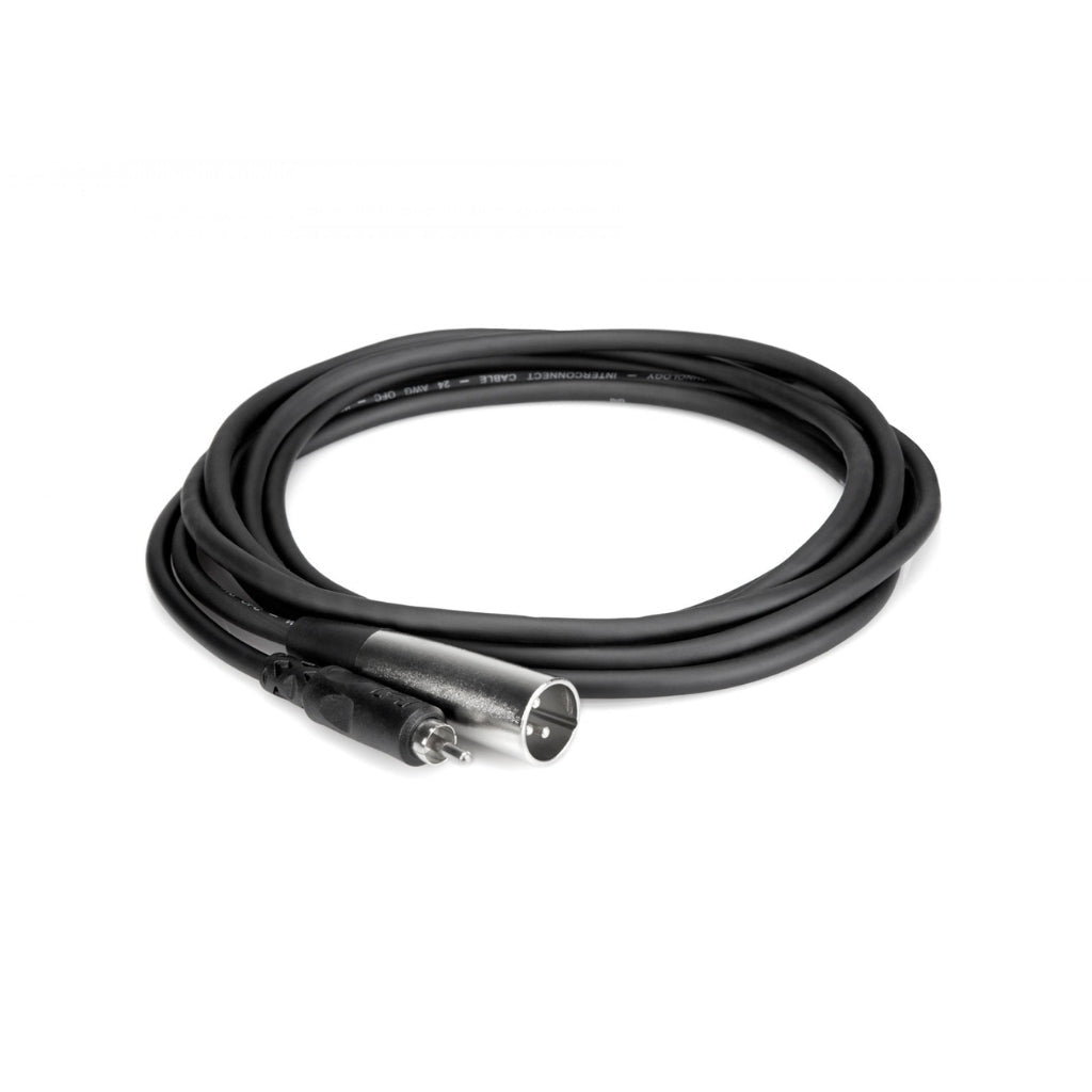 Hosa Technology RCA to XLR3M Unbalanced Interconnect Cable 2ft Cables Sky Music