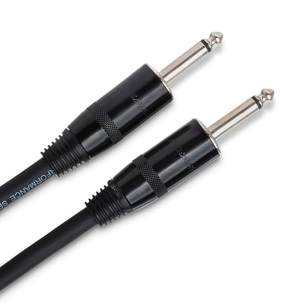 Hosa Technology REAN 1/4 in TS to Same Pro Speaker Cable 10ft Cables Sky Music