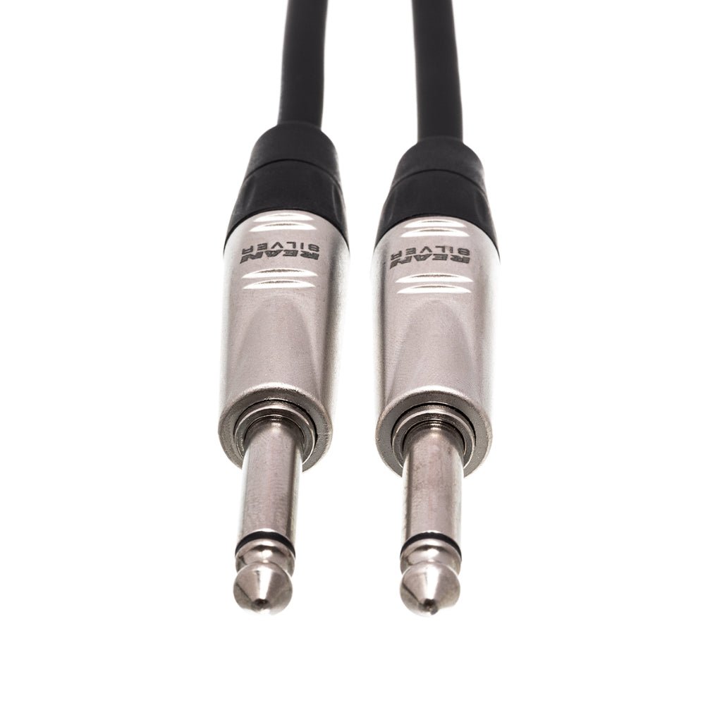 Hosa Technology REAN 1/4 in TS to Same Pro Unbalanced Interconnect Cable 10ft Cables Sky Music