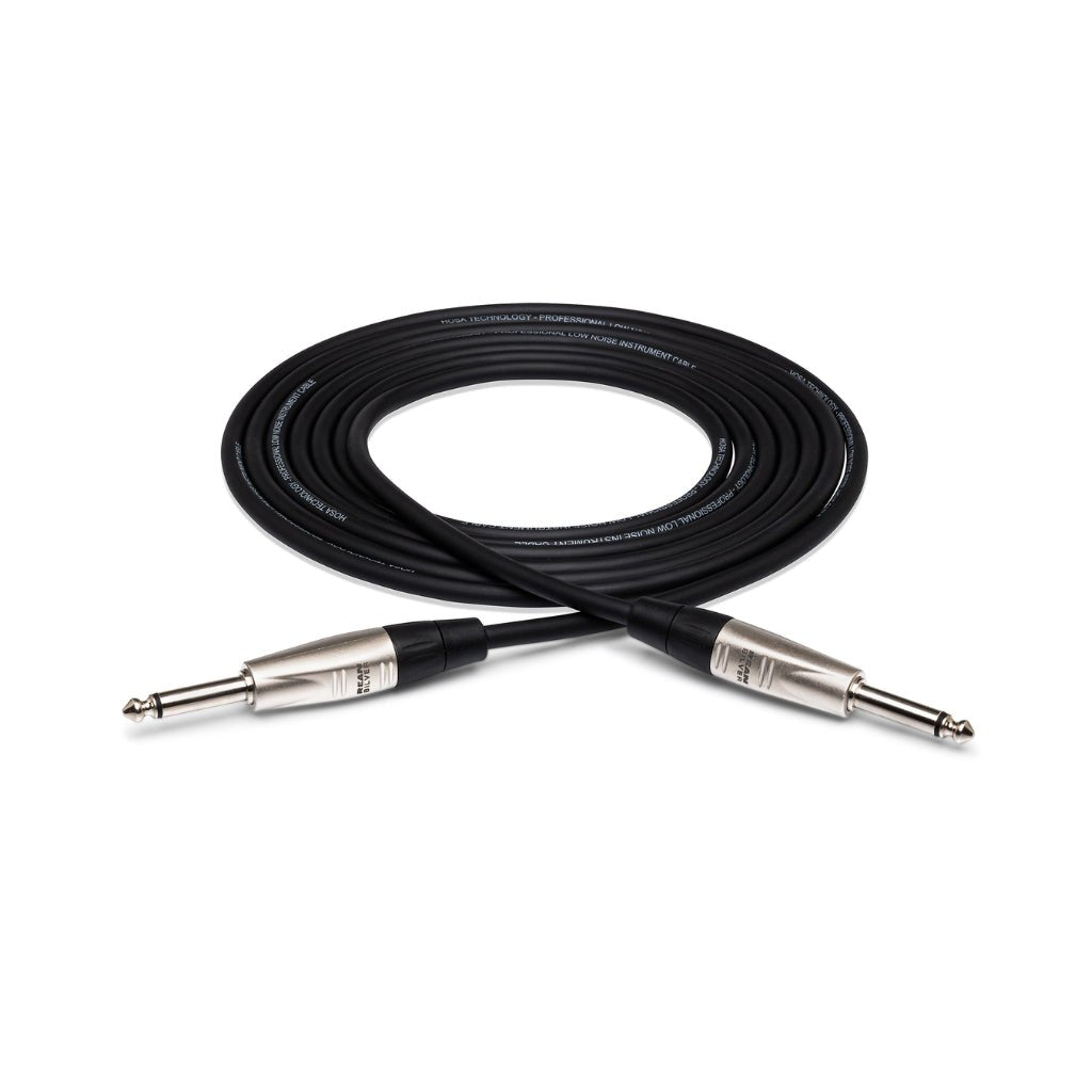 Hosa Technology REAN 1/4 in TS to Same Pro Unbalanced Interconnect Cable 15ft Other Sky Music