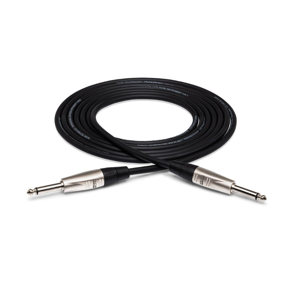 Hosa Technology REAN 1/4 in TS to Same Pro Unbalanced Interconnect Cable 3ft Other Sky Music