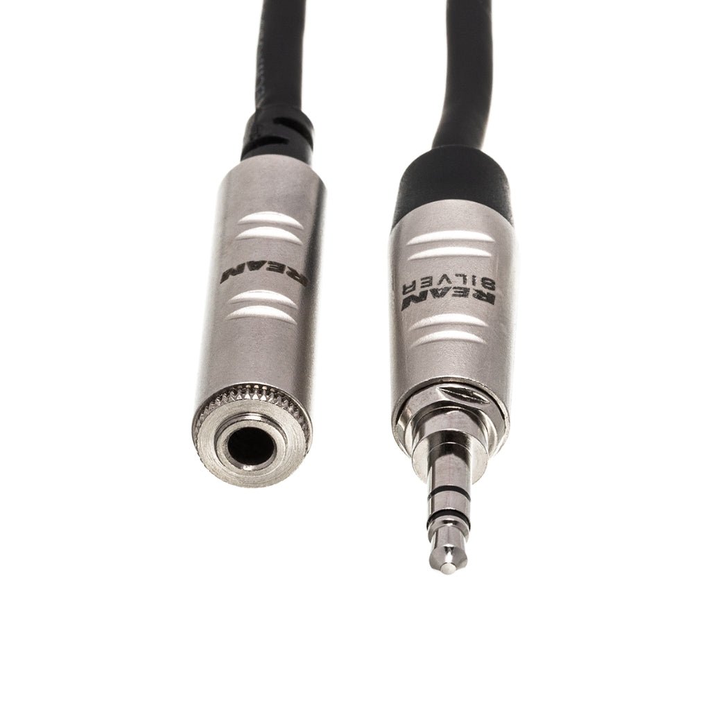 Hosa Technology REAN 3.5 mm TRS to 3.5 mm TRS Pro Headphone Extension Cable 10ft Cables Sky Music