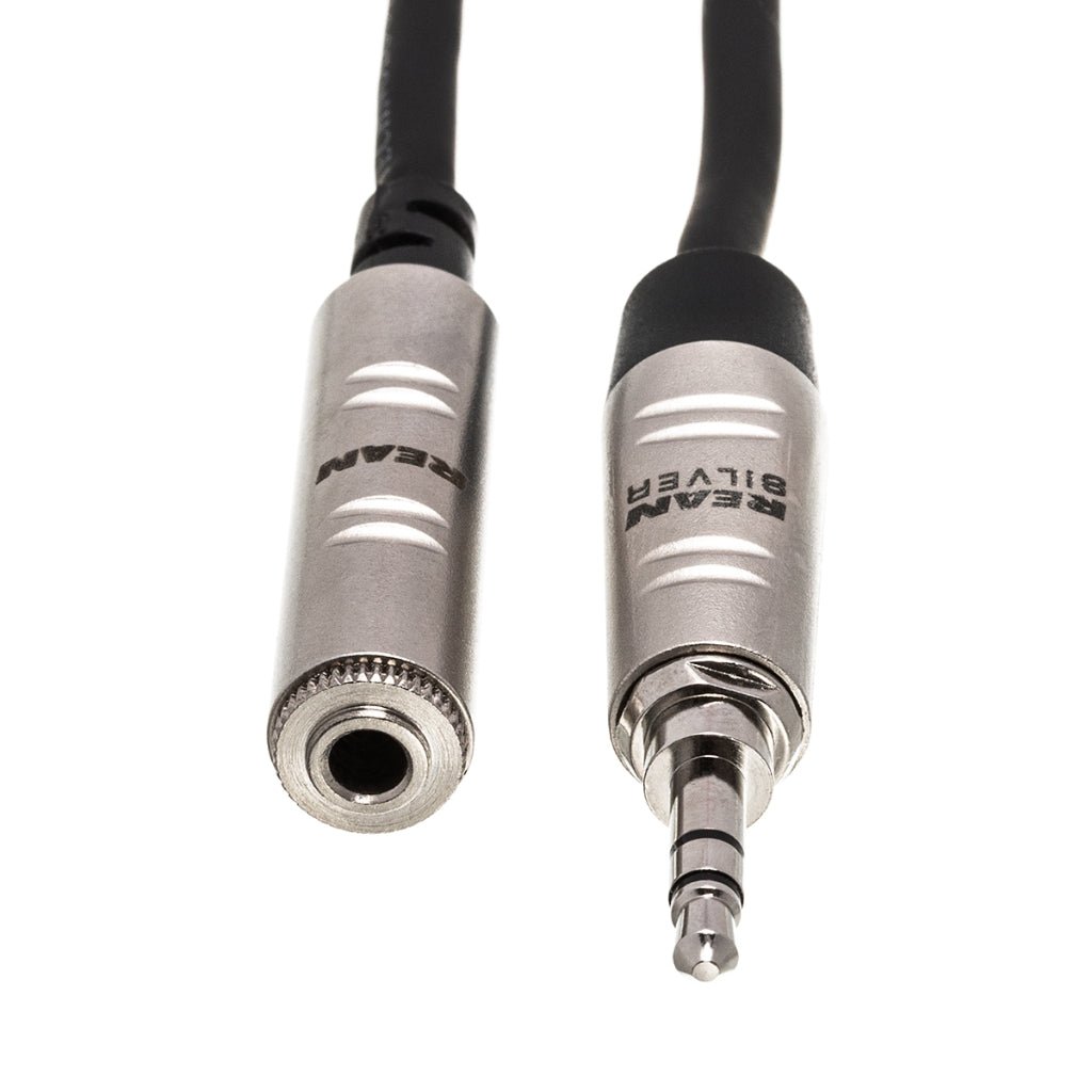 Hosa Technology REAN 3.5 mm TRS to 3.5 mm TRS Pro Headphone Extension Cable 5ft Other Sky Music