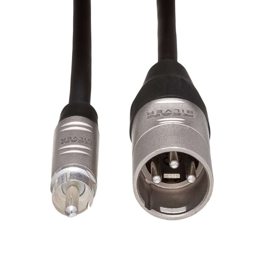 Hosa Technology REAN RCA to XLR3M Pro Unbalanced Interconnect Cable 5ft Cables Sky Music