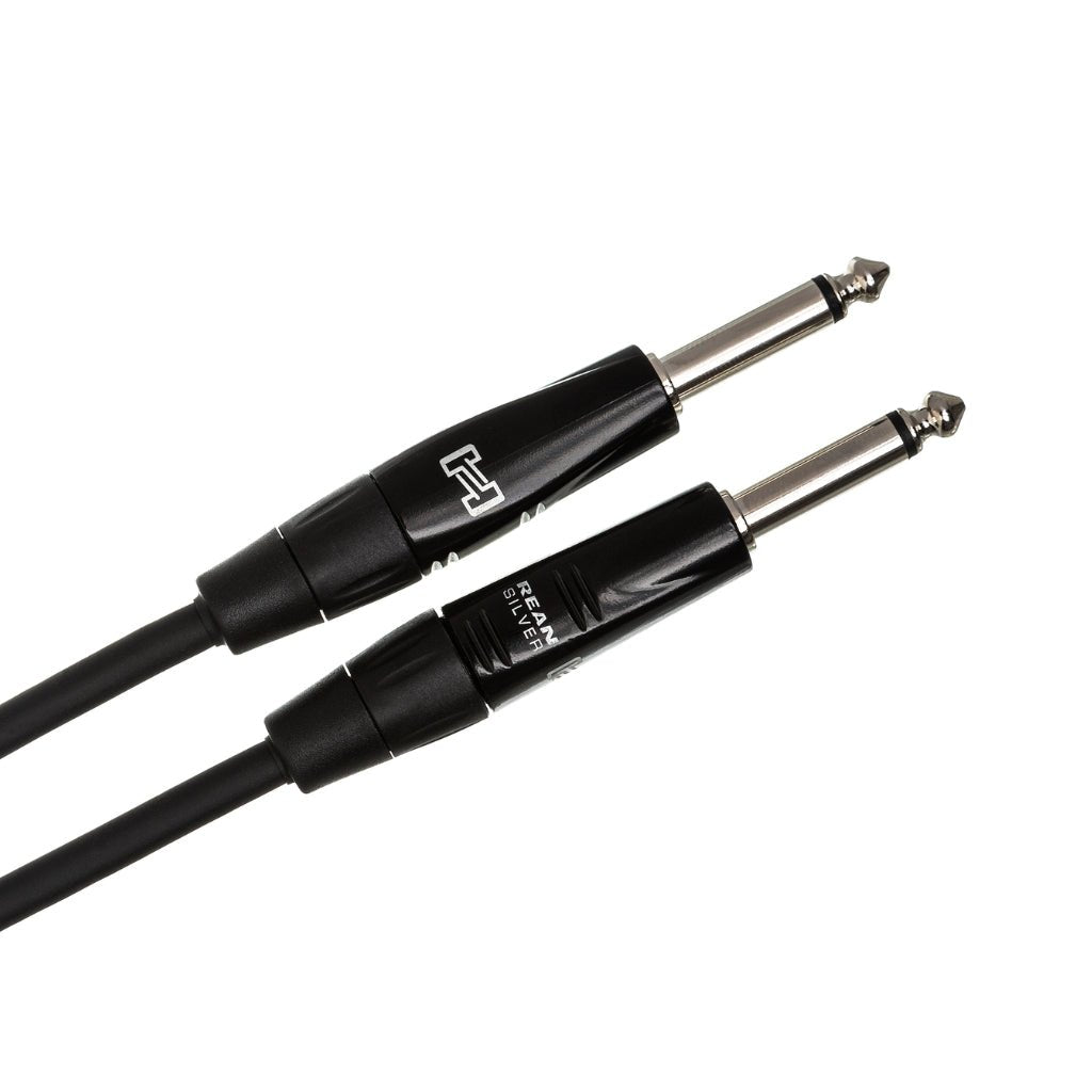 Hosa Technology REAN Straight to Same Pro Guitar Cable 10ft Cables Sky Music