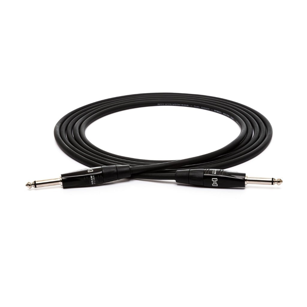 Hosa Technology REAN Straight to Same Pro Guitar Cable 5ft Cables Sky Music