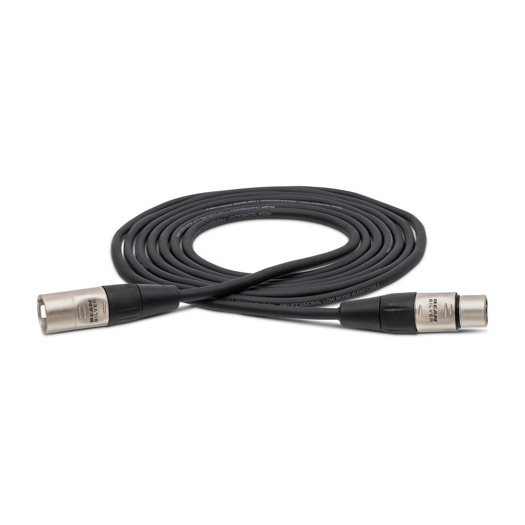 Hosa Technology REAN XLR3F to XLR3M Pro Balanced Interconnect 3ft Cables Sky Music