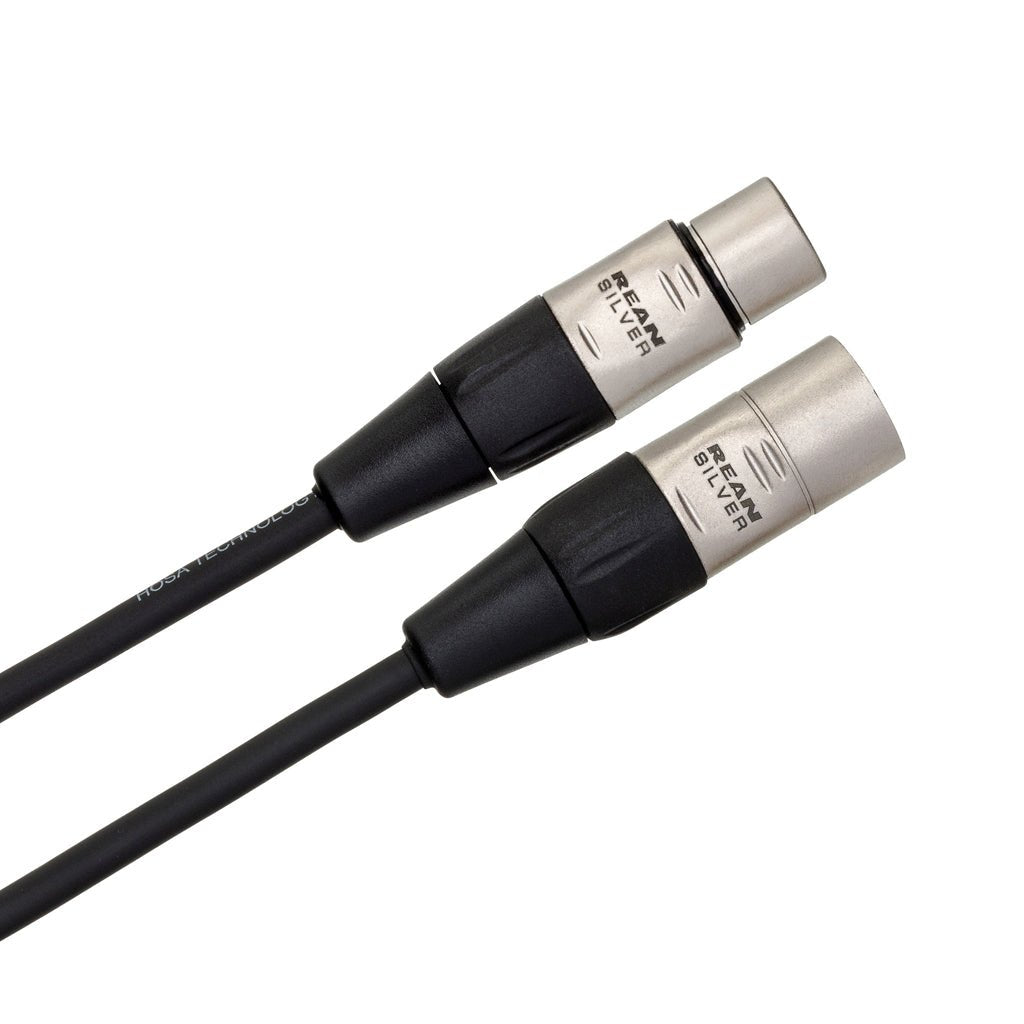 Hosa Technology REAN XLR3F to XLR3M Pro Balanced Interconnect 3ft Cables Sky Music