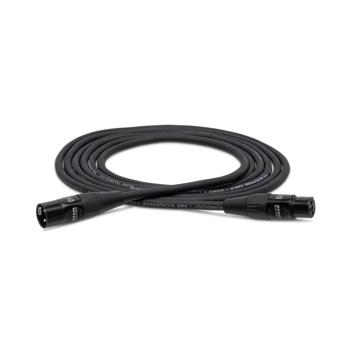 Hosa Technology REAN XLR3F to XLR3M Pro Microphone Cable 3ft Cables Sky Music