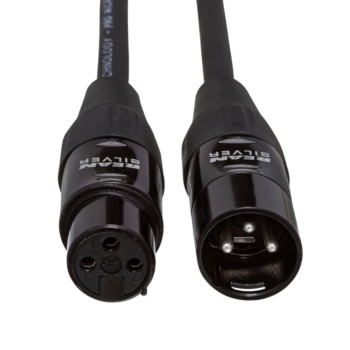 Hosa Technology REAN XLR3F to XLR3M Pro Microphone Cable 3ft Cables Sky Music