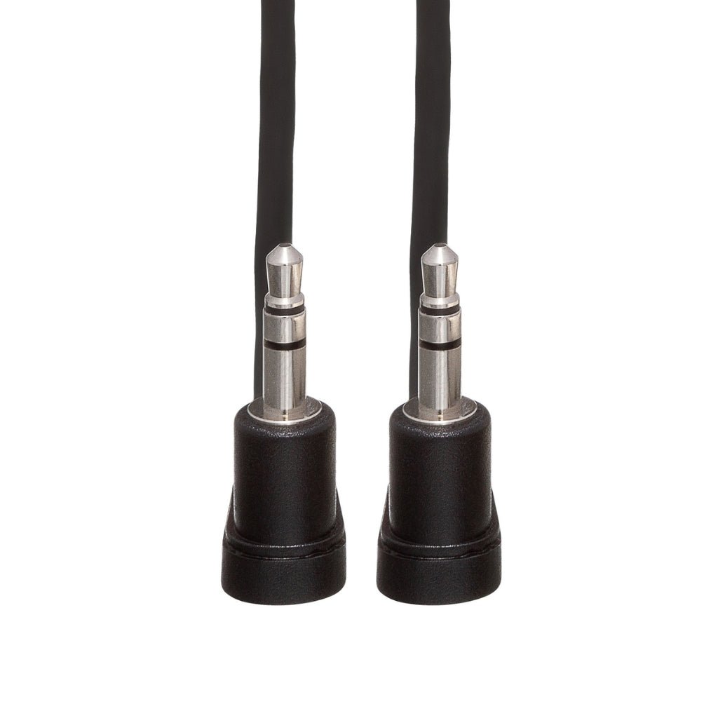 Hosa Technology Right-Angle 3.5mm TRS to Same Stereo Interconnect Cable 10ft Cables Sky Music