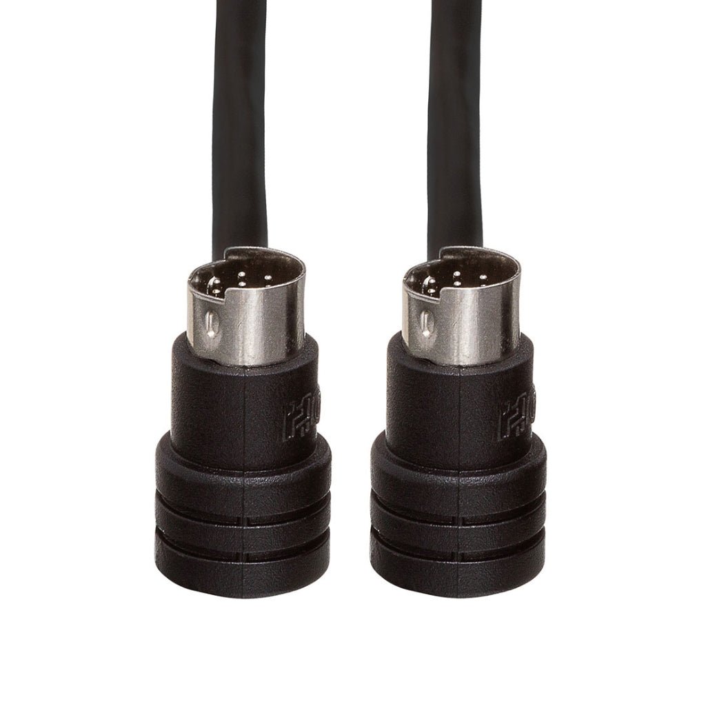 Hosa Technology Right-angle 8-pin Mini-DIN to Same CD Controller Cable 3ft Cables Sky Music