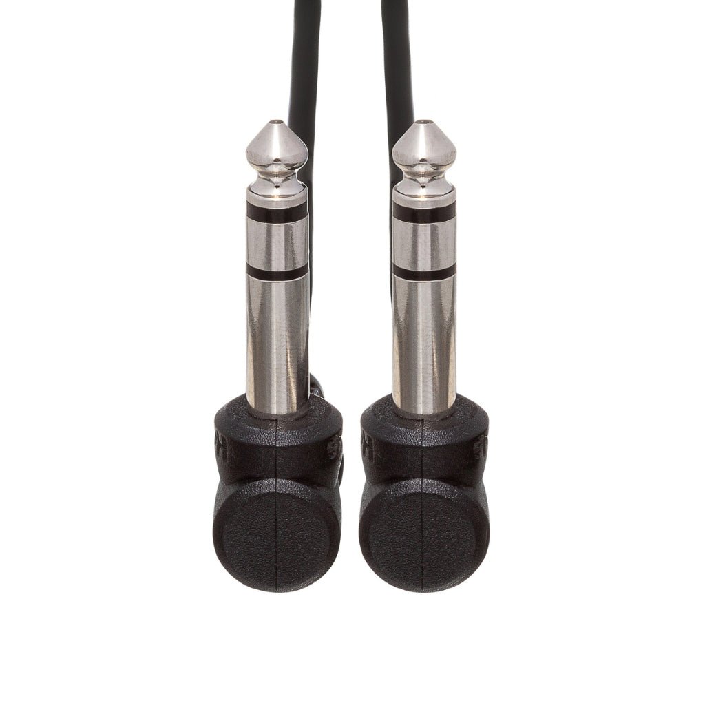 Hosa Technology Right-Angled 1/4 in TRS to Same Balanced Interconnect Cable Cables Sky Music