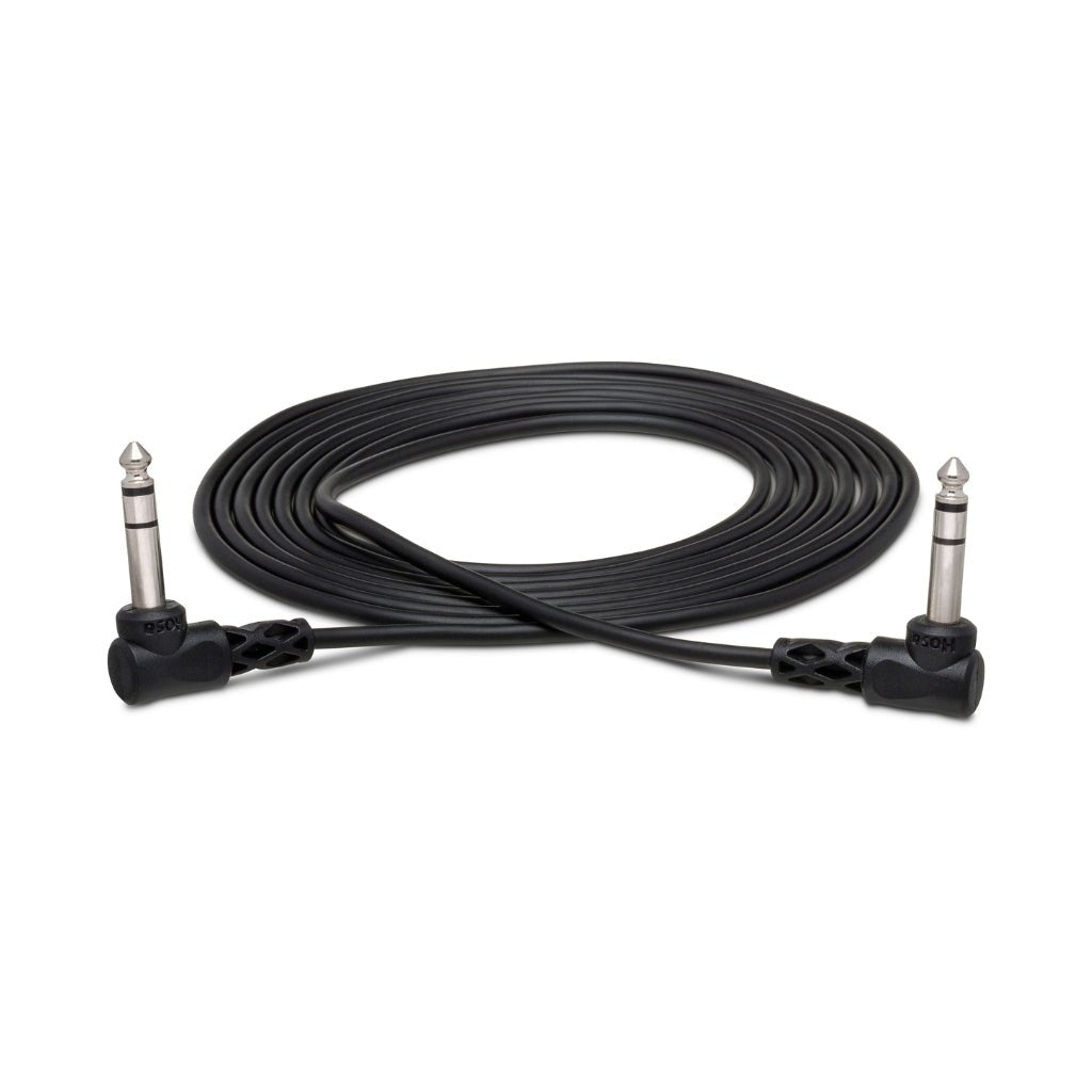 Hosa Technology Right-Angled 1/4 in TRS to Same Balanced Interconnect Cable Cables Sky Music