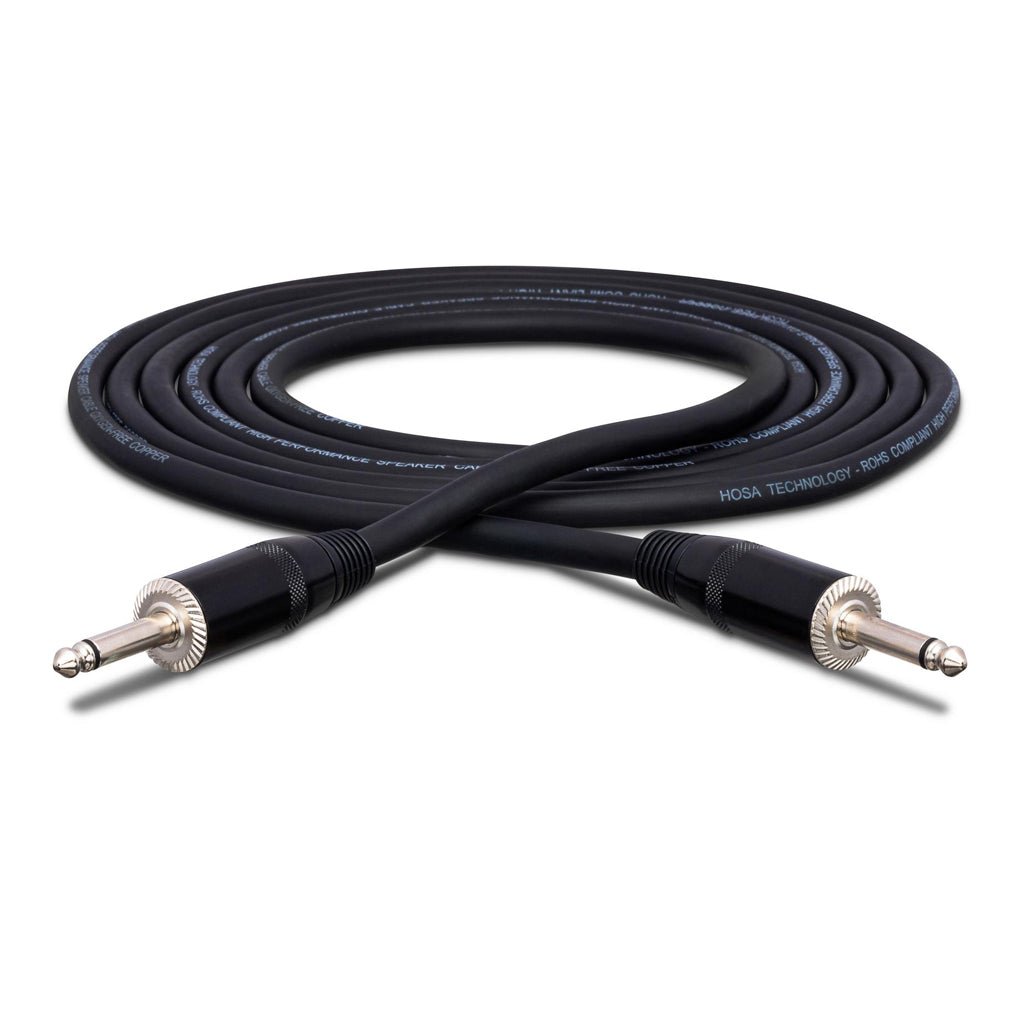 Hosa Technology SKJ430 Spkr Cable 1/4 TS - Same Speaker Cables Sky Music