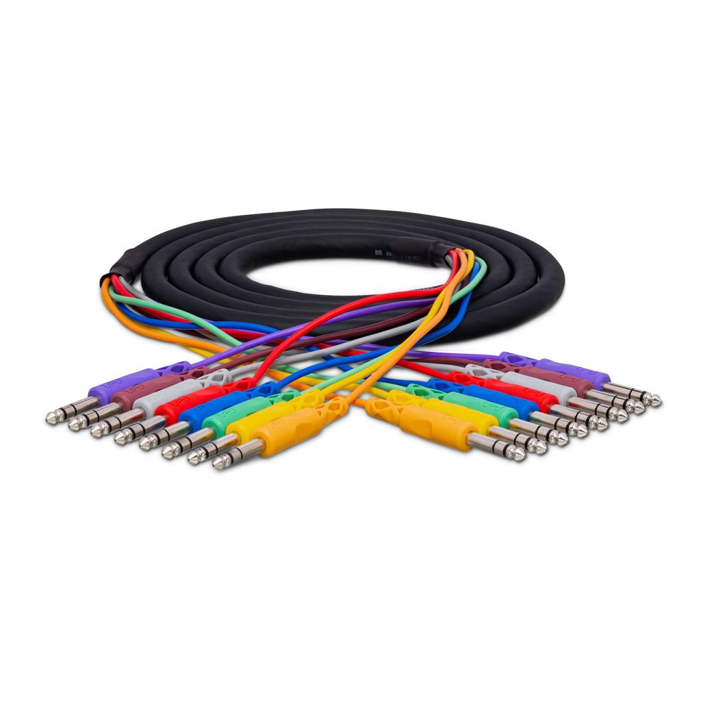 Hosa Technology Snake 1/4 TRS - Same 1M Cables Sky Music