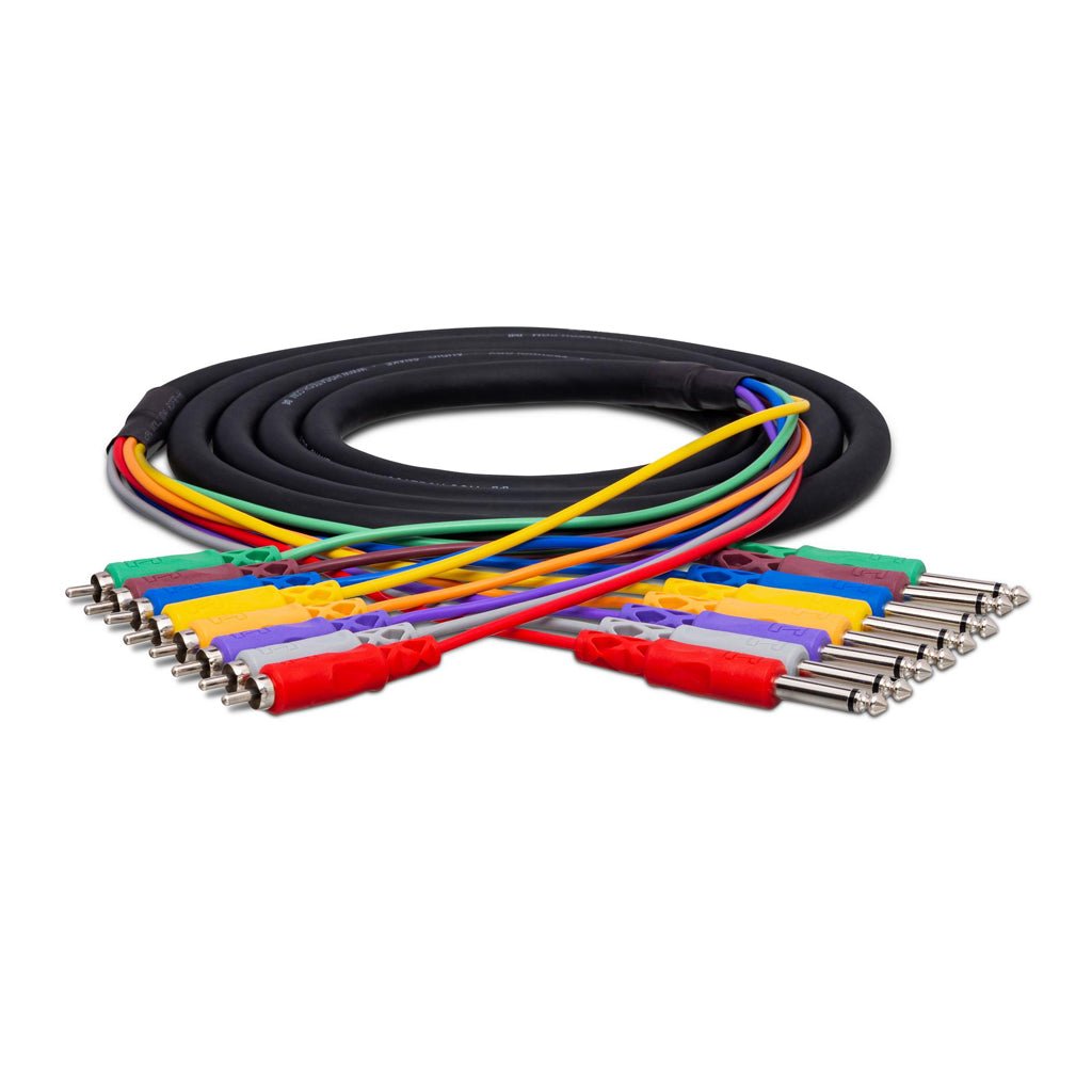Hosa Technology Snake 1/4 TS - RCA 3M Cables Sky Music