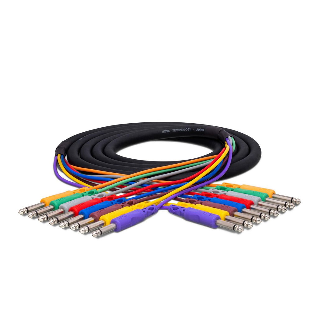 Hosa Technology Snake 1/4 TS - Same 5M Cables Sky Music