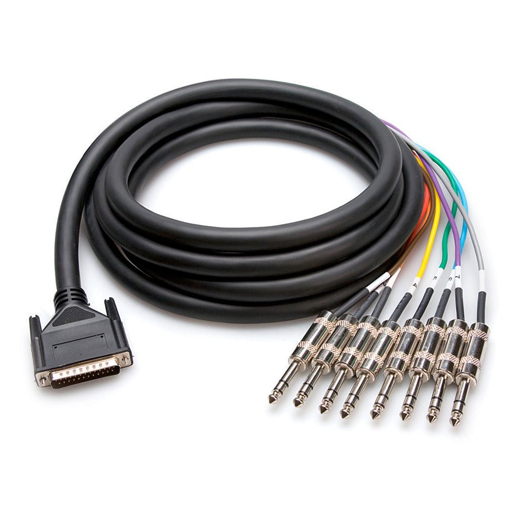 Hosa Technology Snake DB25A - 1/4 TRS 5M Cables Sky Music