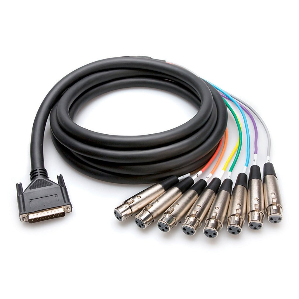 Hosa Technology Snake DB25A - XLR3F 5M Cables Sky Music