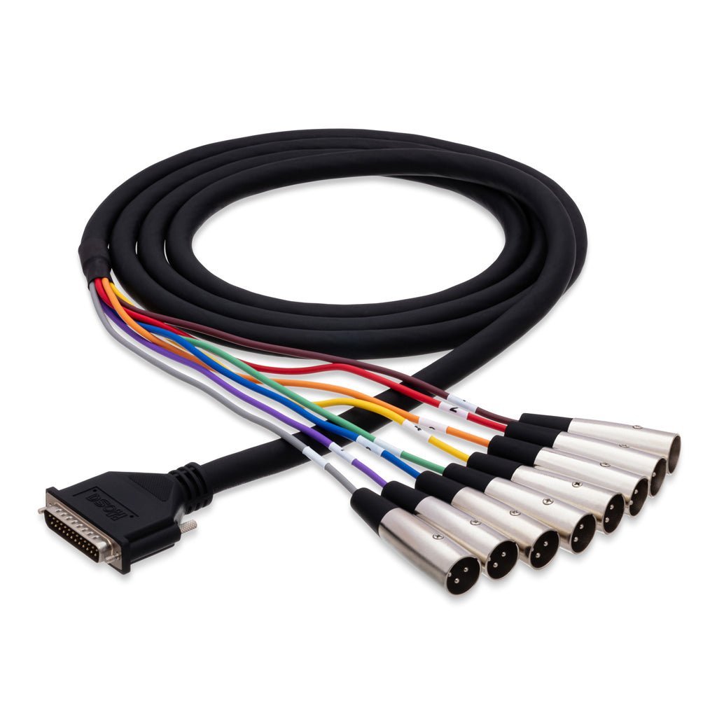 Hosa Technology Snake DB25A - XLR3M 4M Cables Sky Music