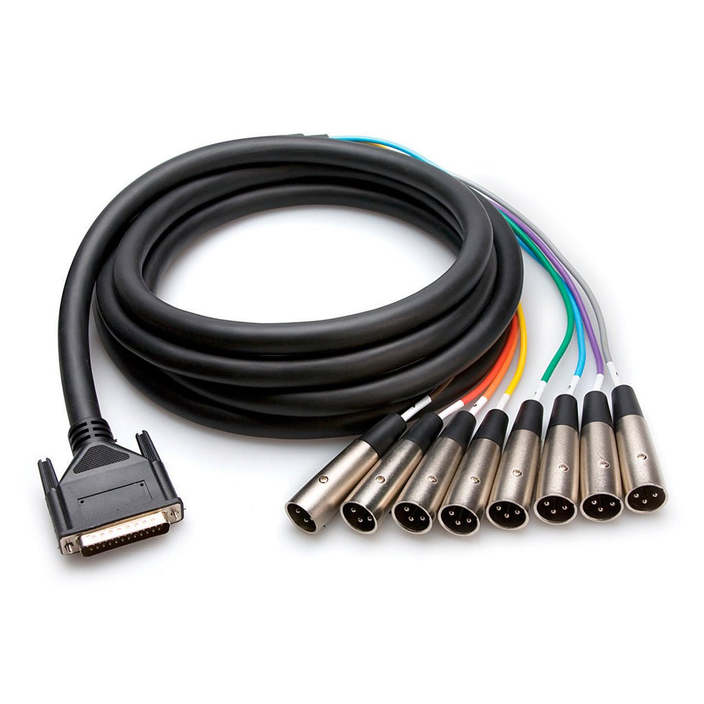 Hosa Technology Snake DB25A - XLR3M 7M Cables Sky Music
