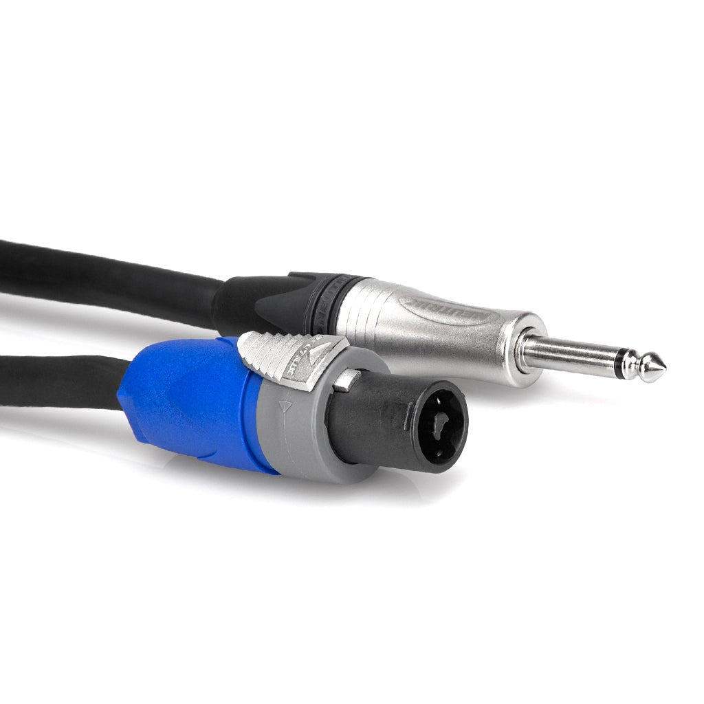 Hosa Technology Spk Cbl Spkn-1/4 TS 3Ft Speaker Cables Sky Music