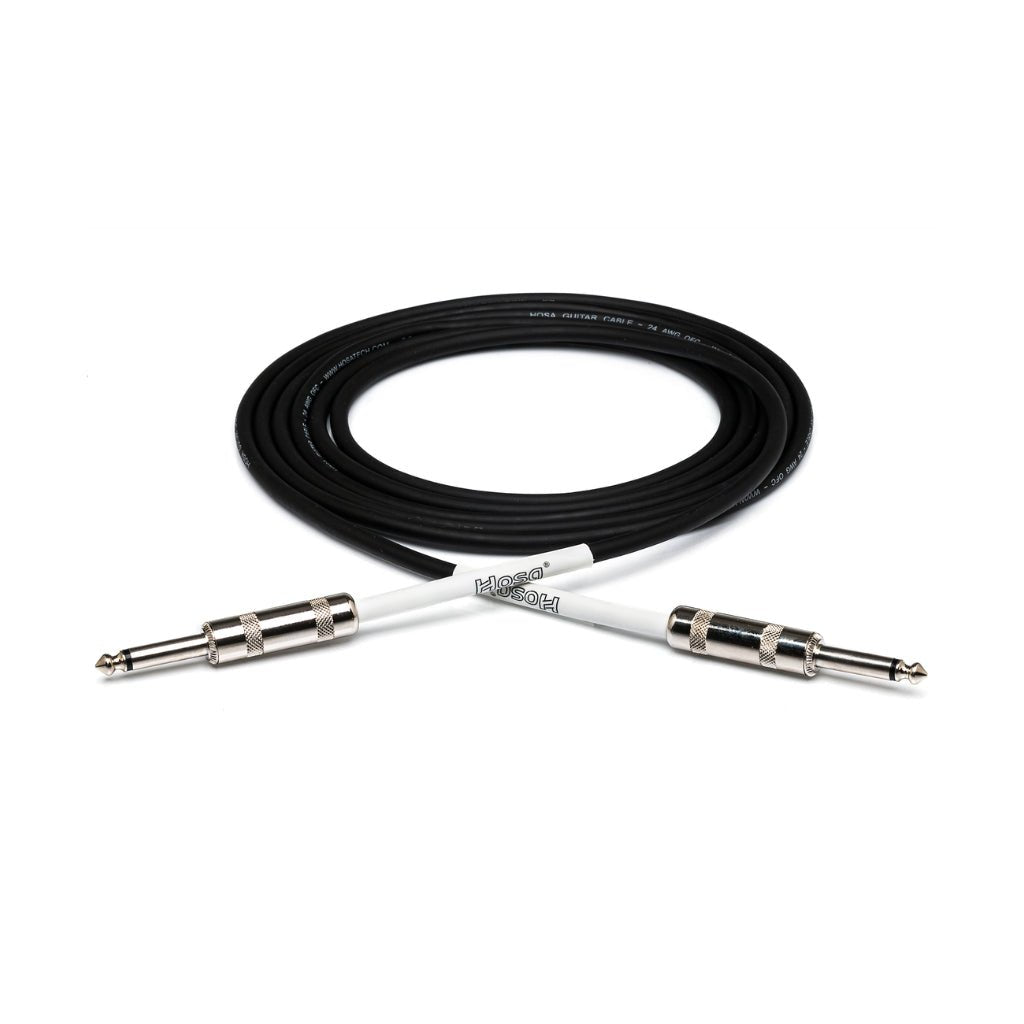 Hosa Technology Straight to Same Guitar Cable 15ft Cables Sky Music