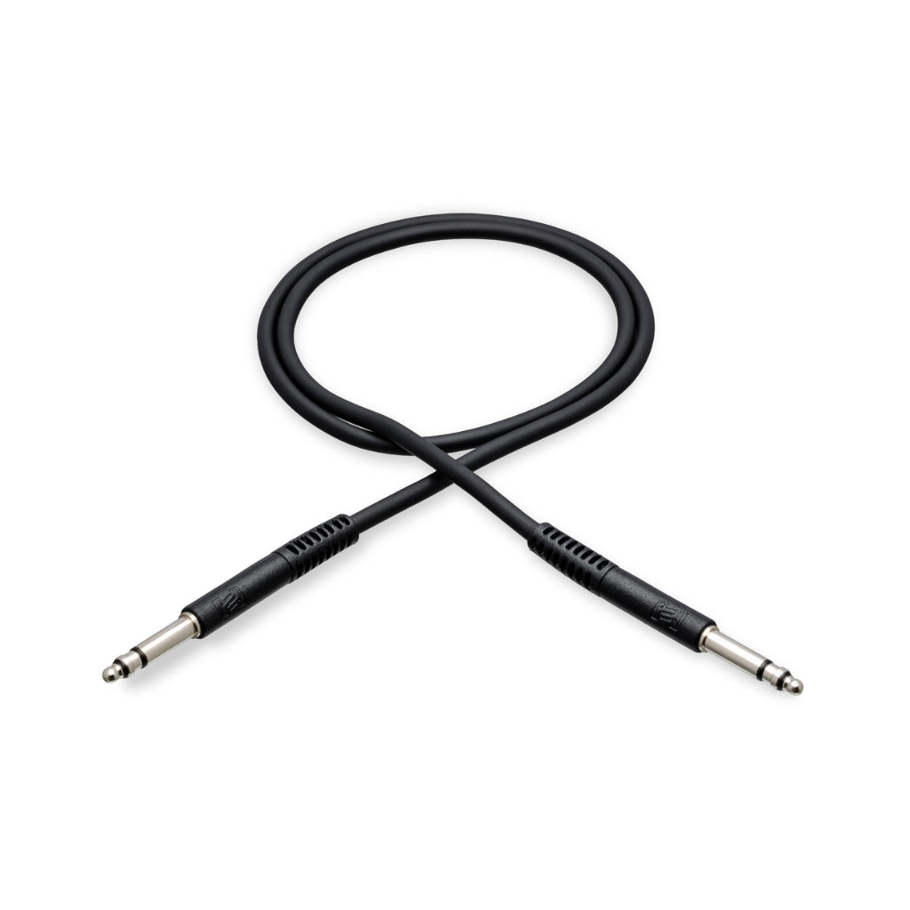 Hosa Technology TT TRS to Same Balanced Interconnect Cable 2ft Cables Sky Music