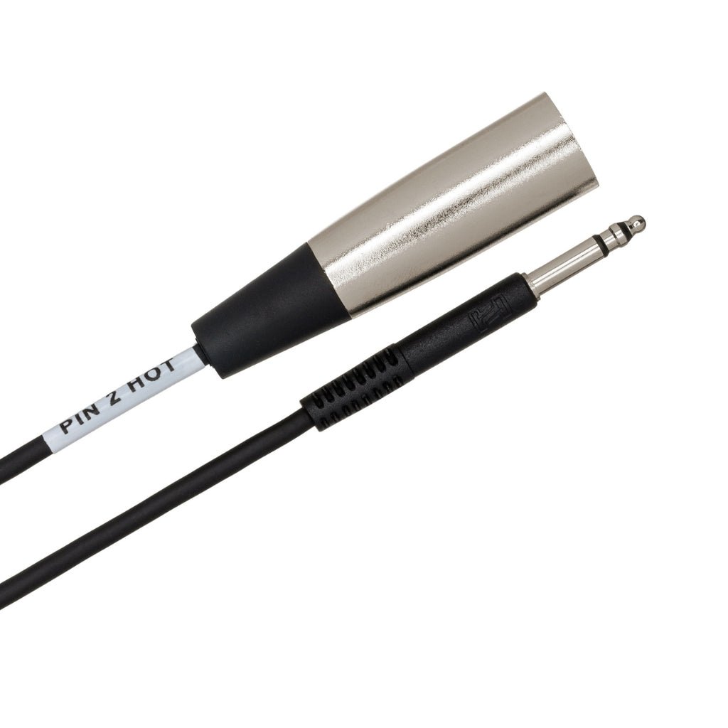 Hosa Technology TT TRS to XLR3M Balanced Interconnect Cable 3ft Other Sky Music