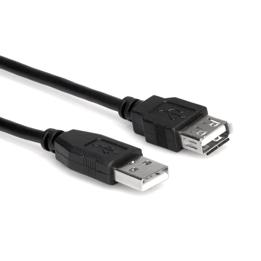 Hosa Technology Type A to Same High Speed USB Extension Cable 5ft Cables Sky Music