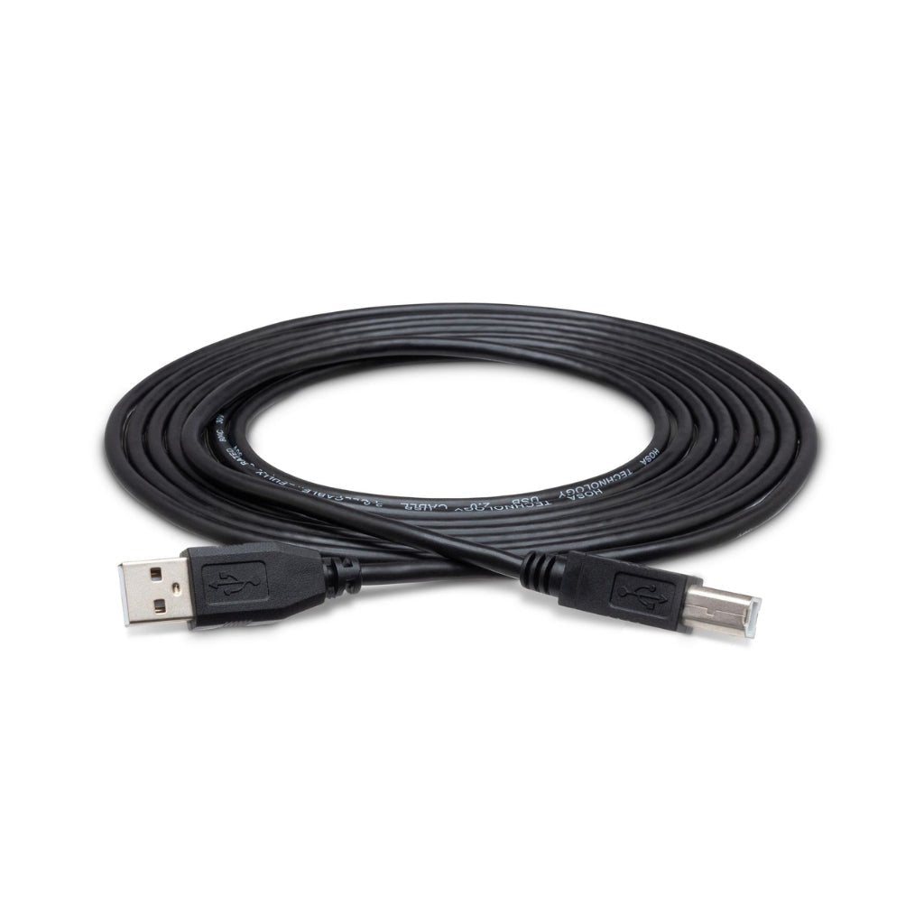 Hosa Technology Type A to Type B High Speed USB Cable 10ft Cables Sky Music
