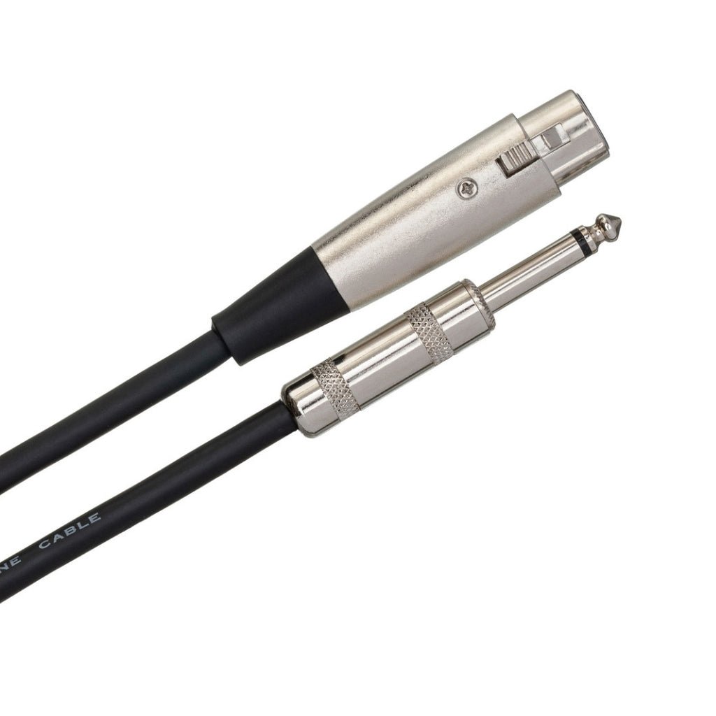 Hosa Technology XLR3F TO 1/4 IN TS Hi-Z Microphone Cable 10ft Cables Sky Music