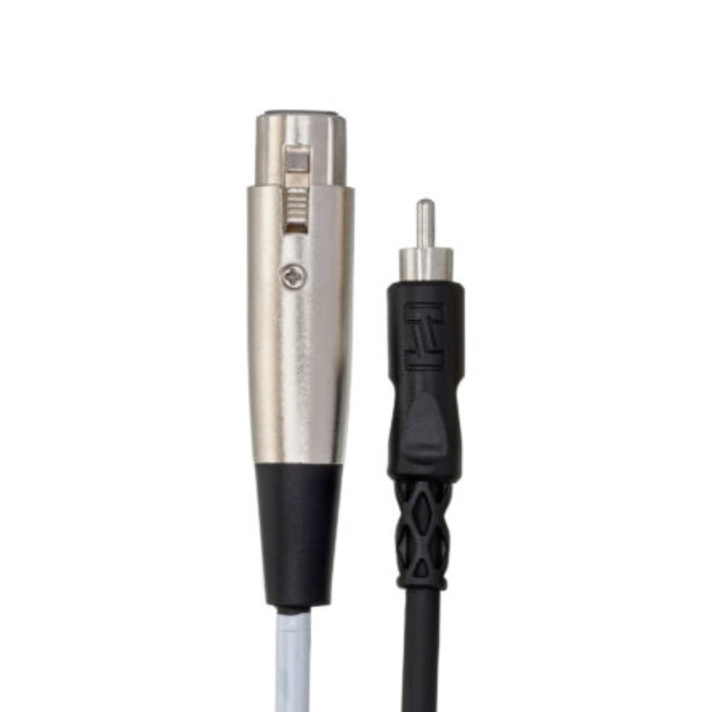 Hosa Technology XLR3F to RCA Unbalanced Interconnect Cable 2ft Cables Sky Music