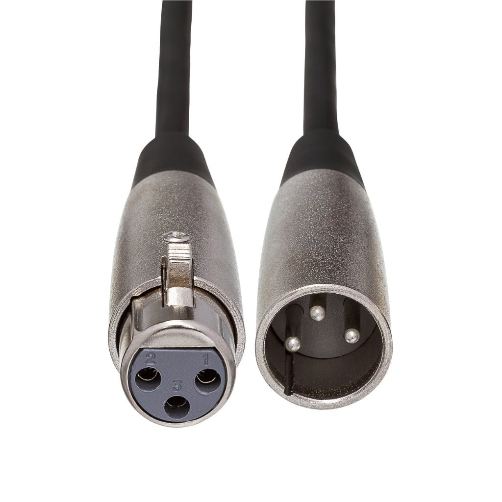 Hosa Technology XLR3F to XLR3M Balanced Interconnect Cable 3ft Cables Sky Music