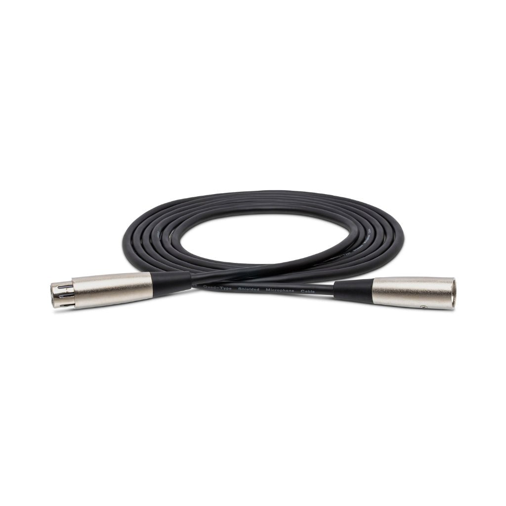 Hosa Technology XLR3F to XLR3M Quad Microphone Cable 10ft Other Sky Music