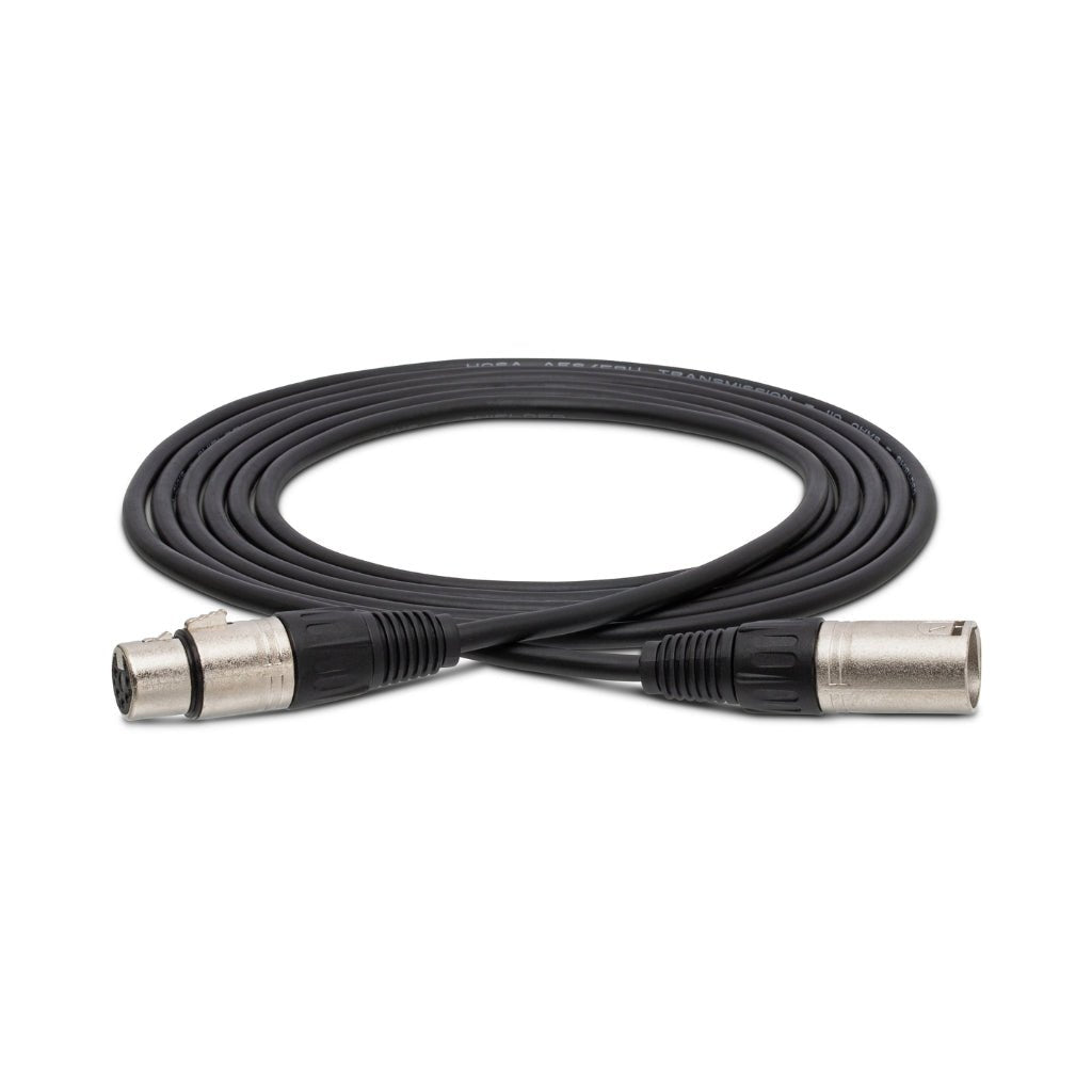 Hosa Technology XLR5M to XLR5F DMX512 Cable 10ft Cables Sky Music
